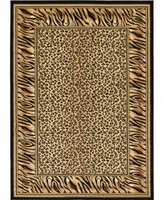 Bayshore Home Maasai Mss9 Light Brown 7' x 10' Area Rug