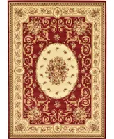 Bayshore Home Belvoir Blv4 Red 8' x 11' 4" Area Rug