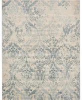 Bayshore Home Caan Can5 Blue 8' x 10' Area Rug