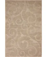 Bayshore Home High-Low Pile Malloway Shag Mal1 5' x 8' Area Rug