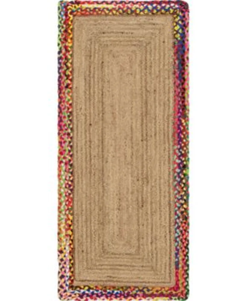 Global Rug Design Chindi Border Chb2 Natural Area Rug Collection