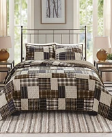 Madison Park Timber Reversible 3-Pc. Quilt Set