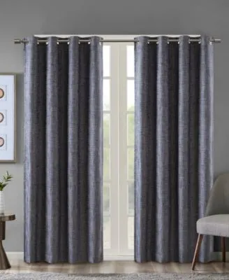 Sunsmart Maya Heathered Blackout Window Panels