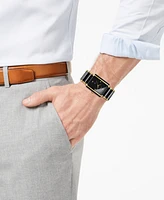 Rado Unisex Swiss Integral Diamond Accent Black Ceramic & Gold-Tone Stainless Steel Bracelet Watch 31x41mm R20204712
