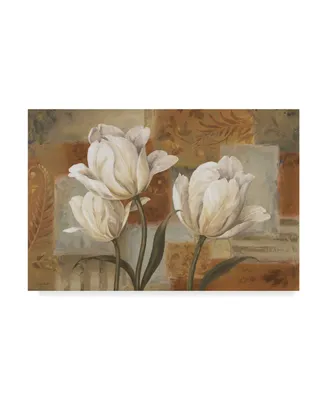 Lisa Audit 'Tulip Waltz I' Canvas Art - 16" x 24"