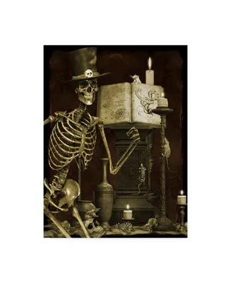 Jean Plout 'Halloween Graveyard 4' Canvas Art - 18" x 24"