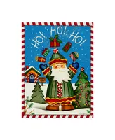 Laurie Korsgaden 'Santa Celebration' Canvas Art - 18" x 24"