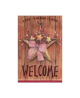 Melinda Hipsher 'Country Star Welcome' Canvas Art - 22" x 32"