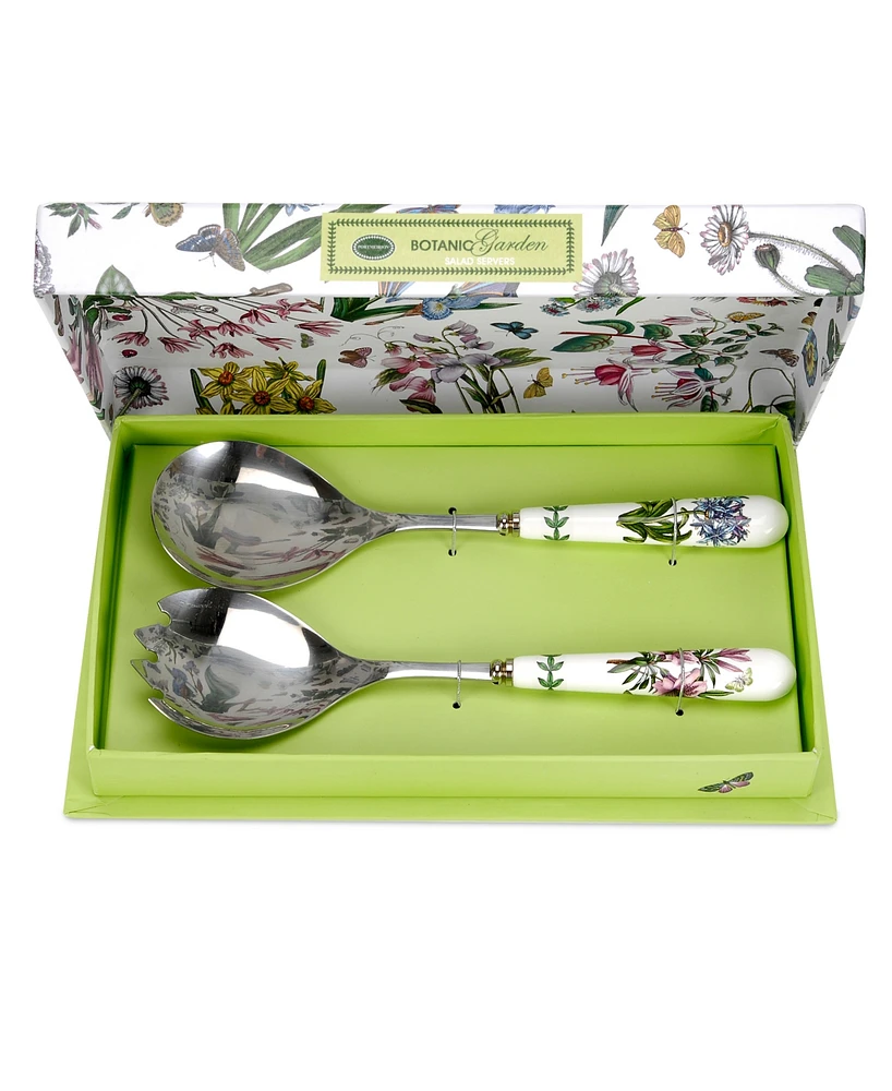 Portmeirion Dinnerware, Botanic Garden Boxed Salad Servers