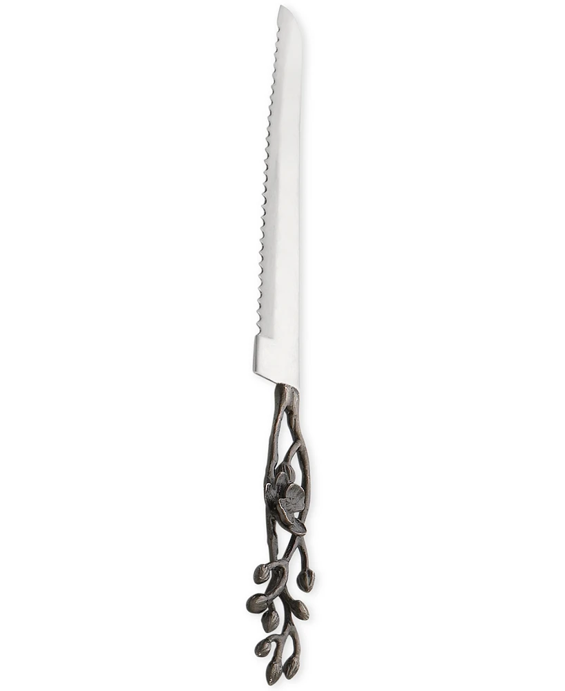 Michael Aram Black Orchid Bread Knife