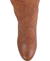 Journee Collection Women's Langly Knee High Wedge Boots