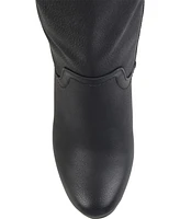 Journee Collection Women's Langly Knee High Wedge Boots
