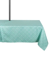 Diamond Outdoor Tablecloth with Zipper 60" x 120"