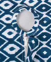 Ikat Outdoor Tablecloth with Zipper 52" Round