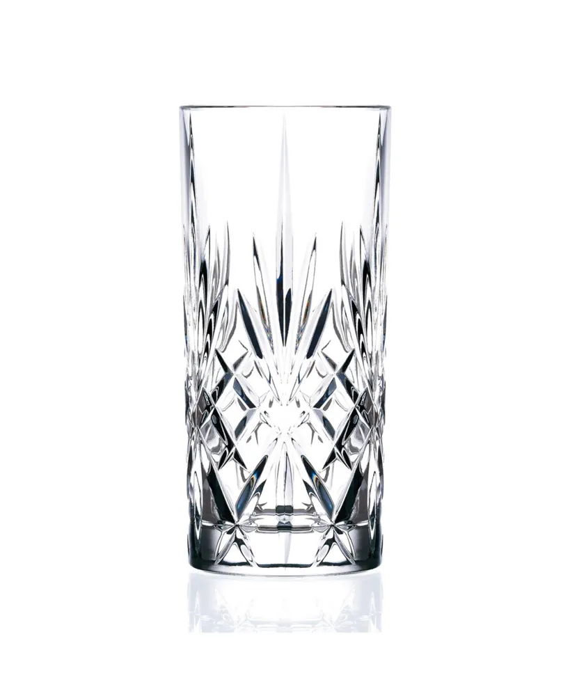 Melodia Crystal Highball Glass set of 6