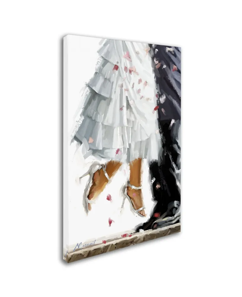 The Macneil Studio 'Wedding' Canvas Art - 12" x 19"