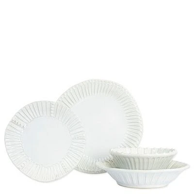 Vietri Incanto Stone Stripe Dinnerware Collection