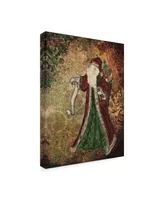 Janelle Nichol 'Father Christmas' Canvas Art