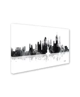 Marlene Watson 'New York New York Skyline Bg-1' Canvas Art - 16" x 24"