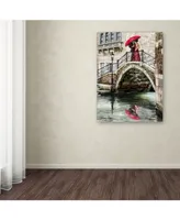 The Macneil Studio 'New Venice Bridge' Canvas Art