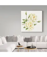 Janneke Brinkman-Salentijn 'Single Yellow Rose' Canvas Art - 14" x 14"