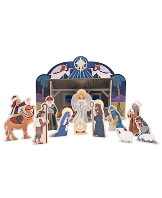 Melissa and Doug Kids Toys, Wooden Nativity Set