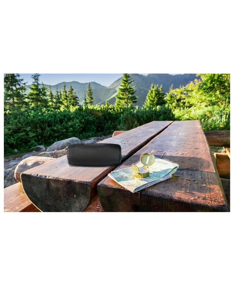 iLive Waterproof Wireless Speaker with Bluetooth, Black