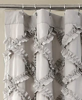 Ruffle Diamond 72" x 72" Shower Curtain