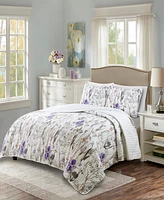 Lush Decor Adalia Reversible 3-Piece Quilt Set