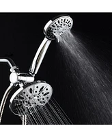 AquaDance High Pressure 3-way Rainfall Combo Shower Head