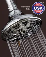 High Pressure 6-Setting Shower Head