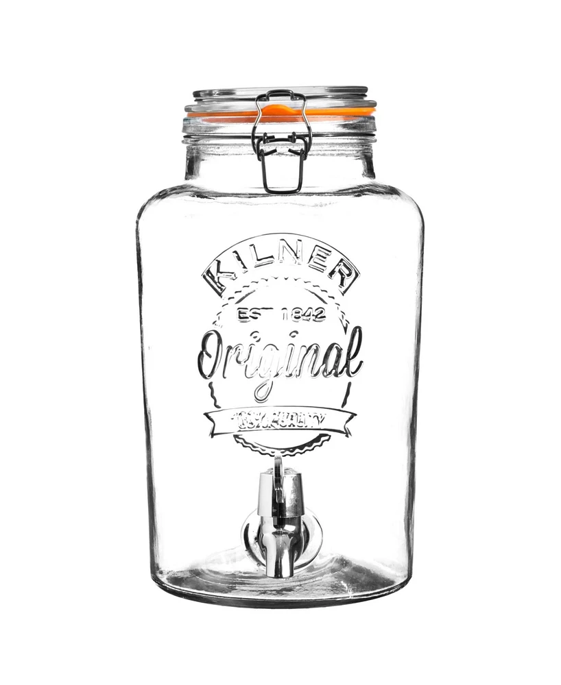 Kilner Clip Top 2.1 Gallon Drinks Dispenser