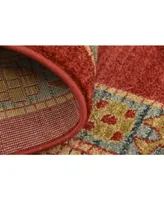 Bayshore Home Harik Har1 Red 8' x 11' Area Rug