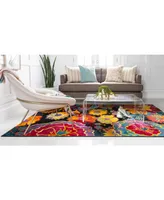 Bayshore Home Pari Par1 5' x 8' Area Rug