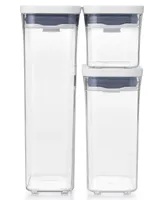 Oxo Pop 3-Pc. Food Storage Container Variety Set