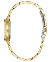 Citizen Eco-Drive Women's Corso Diamond-Accent Gold-Tone Stainless Steel Bracelet Watch 29mm