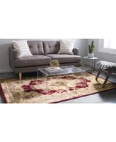 Bayshore Home Belvoir Blv5 Red 8' x 11' 4" Area Rug