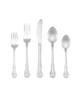 Riverridge Bouquet 46 Piece Monogrammed Flatware Set - W, Service for 8