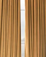 Half Price Drapes Amber Gold Signature Extra Wide Velvet Blackout Curtain