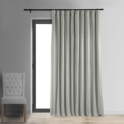 Exclusive Fabrics & Furnishings Signature Blackout Extra Wide Velvet Panel