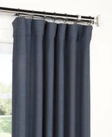 Half Price Drapes Wild Blue Textured Bellino Room Darkening Curtain