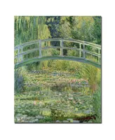 Claude Monet 'The Waterlily Pond Pink Harmony 1899' Canvas Art - 47" x 35"