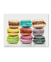 Jennifer Redstreake '9 Macarons' Canvas Art