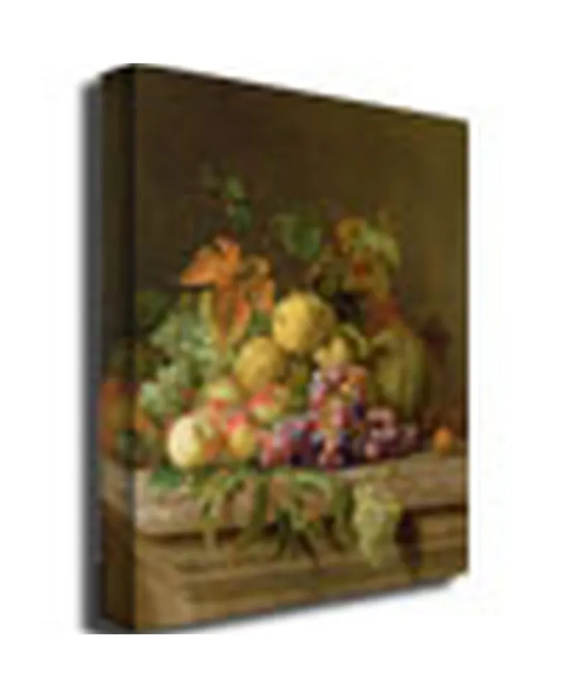 Jacob Bogdany 'A Fruit Still Life' Canvas Art - 32" x 24"