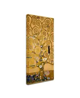 Gustav Klimt 'Tree of Life Soclet Frieze 1905' Canvas Art - 24" x 12"