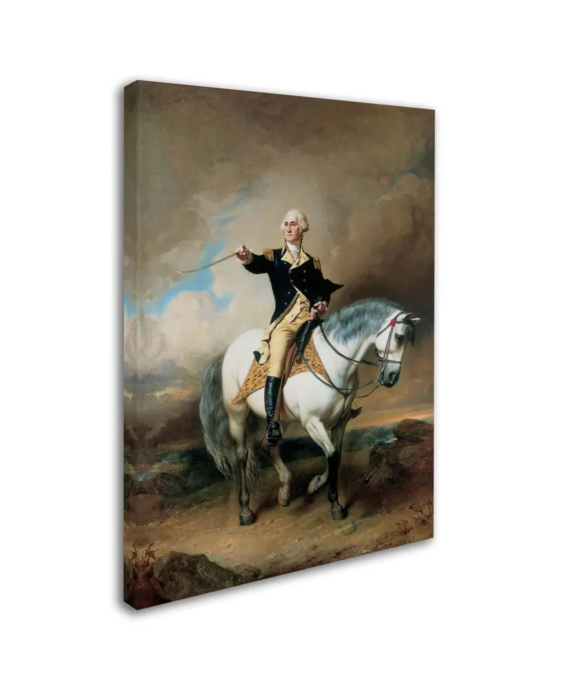 John Faed 'Portrait of George Washington' Canvas Art - 19" x 14"