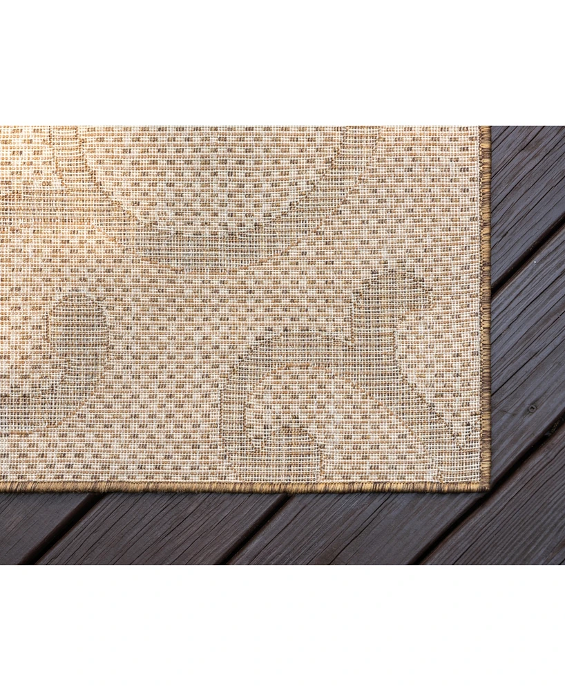 Bayshore Home Outdoor Pashio Pas7 5' x 8' Area Rug