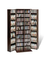 Prepac Grande Locking Media Storage Cabinet with Shaker Doors