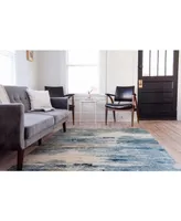 Bayshore Home Crisanta Crs7 Light Blue 8' x 10' Area Rug