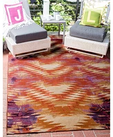 Closeout! Bayshore Home Outdoor Pashio Pas2 5' 3" x 8' Area Rug